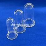One End Sealing Bottom Or Round Bottom Quartz Glass Tube