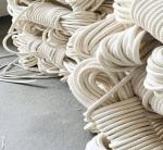 YILIYUAN 2021 Shandong Exit 6mm 8 mm flat hollow nude cotton halyard rope