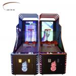 Big LCD Arcade Basketball Shooting Machine With Video Screen 250*110*257cm