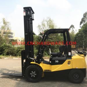Wholesale Pneumatic Lifting 7m 125mm Fork Width 3t LPG CNG Forklift from china suppliers