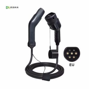 Wholesale IP55 Electric EV Charger Plug Type 2 To Type 2 Charging Cable 32A 7Kw from china suppliers