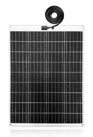 Anti Slippery Walkable Solar Panel Semi Rigid 150w Monocrystalline Solar Panel