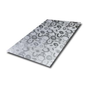 Wholesale 0.8mm 304 Embossed Stainless Steel Sheet For Lifts Decoration from china suppliers