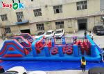 Inflatable Obstacle Course PVC Long Inflatable Obstacle Game For Outdoor Sports