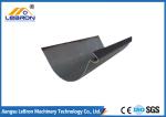 0.3mm-0.8mm Thickness Continuous Gutter Machine For Half Round Galvanized