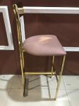 Firmly Welded 43cm 75cm Rod Iron Counter Stools