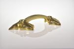 Gold Plating Casket Handles Suppliers For Cremation Funeral Decoration