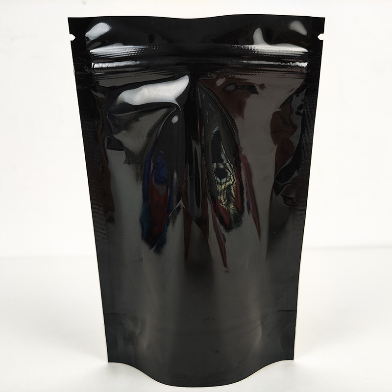 Gloss Customized 3.5g Mylar weed Bags Child Safety Slider Zipper Stand Up Bag