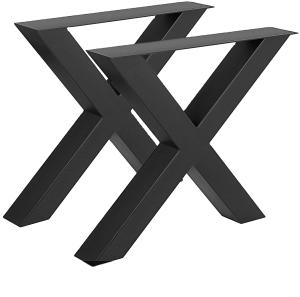 Wholesale Modern Silver/Black/White Metal Dining Table Legs with Included Nuts and Screws from china suppliers