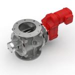 OEM Stainless or Carbon Steel Rotary Airlock Feeder for Pneumatic Conveying