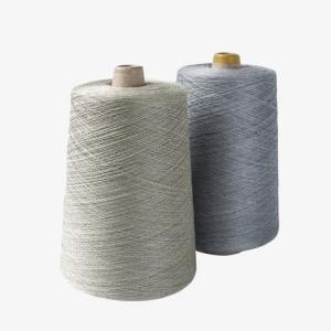 Wholesale Dyed GOTS Organic Recycled Cotton Yarn 100% Cotton Ring Spun For Knitting from china suppliers