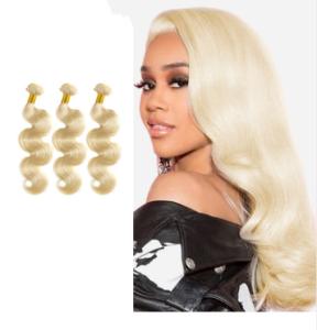 Wholesale 613 Blonde Body Wave Bundles / Natural Wave Hair Extensions Hair Malaysian from china suppliers