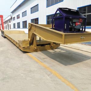 Wholesale Lowboy Gooseneck Flatbed Trailer from china suppliers