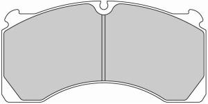 Wholesale WVA 29124/29128/29155 Disc Brake Pads for MERI from china suppliers
