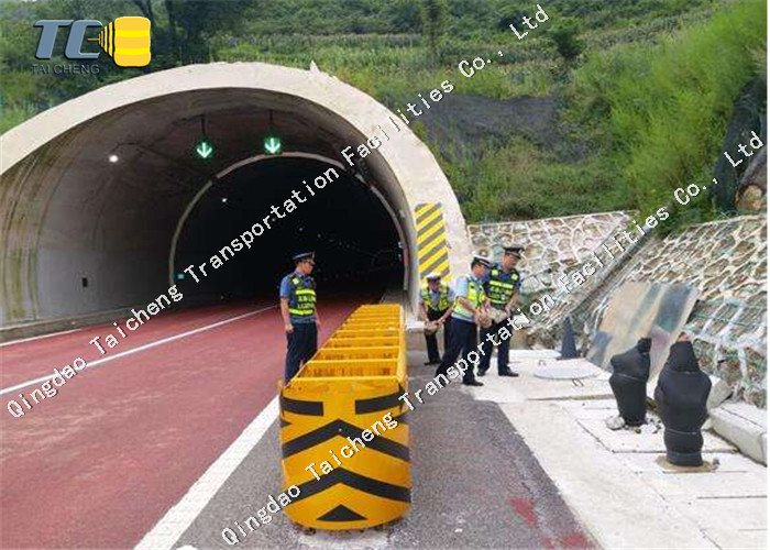 Traffic Safety Crash Cushion Anti Collision Steel Barrier for Sale Crash Cushion Attenuator