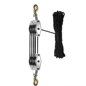 Wholesale Pulley Hoist High Strength Pulley Block 1100lbs 2200lbs For Lifting from china suppliers