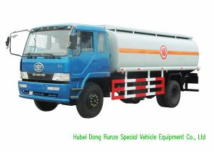 Wholesale FAW 4x2 14000Liter Liquid Tank Truck Fuel Tanker Truck For Vehicle Refueling from china suppliers
