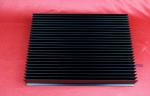 Black Anodize Aluminum Heat Sinks Parts Extrusion Heatsink For LED