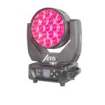 300W Dmx Concert Stage Lighting Equipment 19*15 Rgbw 4 in 1 19 Pcs 15W LED 80