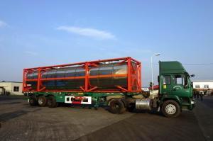Wholesale ISO Stainless Steel 40ft Liquid Tank Shipping Container / Lpg Storage Tanks from china suppliers