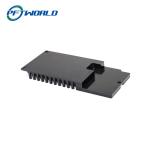 Painting Aluminum Black Radiator Accessories CNC Machining Parts