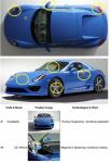 Automotive PVD Chrome Coating Equipment , Car Plastic Trims PVD Vacuum Plating