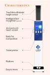Touch Screen Height Weight Body Fat Scale Measuring Instruments For Hospital