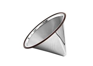 Wholesale Single Cup 304 Stainless Steel Paperless Pour Over Coffee Dripper Filter from china suppliers