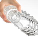 Embossed Luxury Brandy Glass Bottles Top Selling Transparent Whiskey Bottles