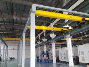 Wholesale Energy Efficient Single Girder Overhead Crane Europe Style With Remote Control from china suppliers