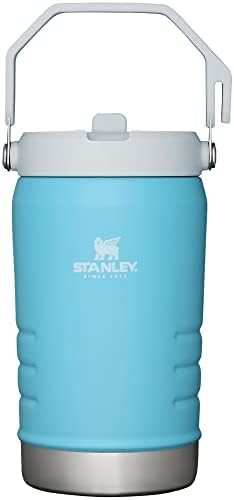 IceFlow Stainless Steel Tumbler with Straw, Vacuum Insulated Water Bottle for Home, Office or Car, Reusable Cup