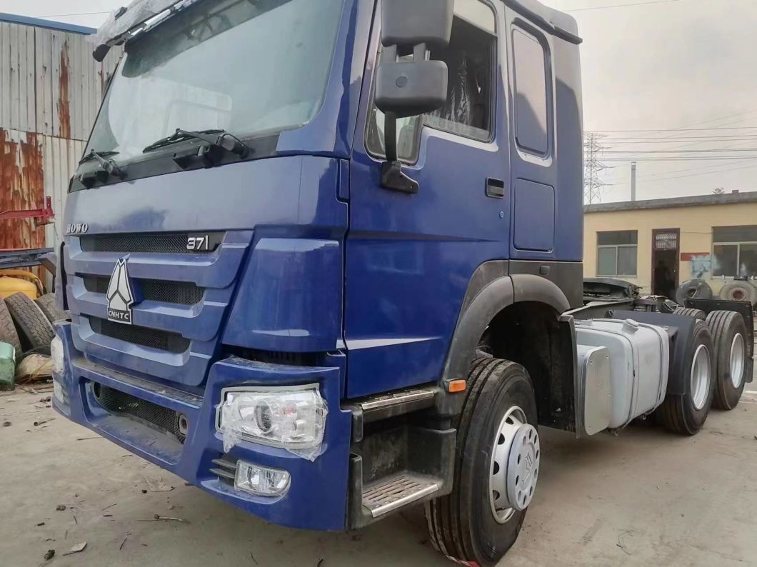 HOWO Sinotruck 6X4 371 HP 60 Tons Tractor 10 Wheels Diesel Used Truck Tractor for Sale
