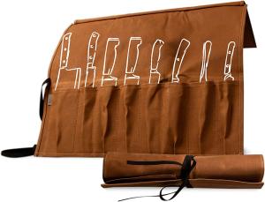 Wholesale Durable Knife Roll Bag Canvas Carrying Case For Kitchen from china suppliers