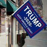 3X5 TRUMP FT POLYESTER Double Sided Flag