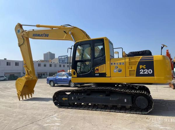PC220-8 PC220-10 used KOMATSU excavator komatsu hydraulic excavator chile peru