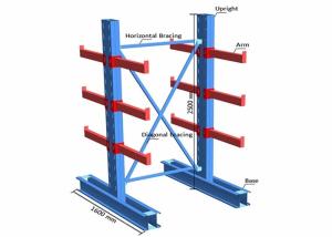 Wholesale 3000kgs/Level Q235B Steel Warehouse Storage Rack ISO9001 from china suppliers