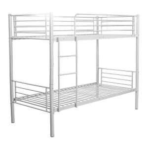 Wholesale Double Decker Metal Frame Bunk Bed With Powder Coating from china suppliers