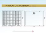 36 Cells Lead Acid Battery Monocrystalline Solar Module
