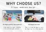 DTF film Compatible With Most Fabrics White Ink Printing Film for Glossy/Matte