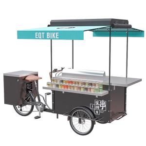 Wholesale Customization accepted BBQ cart barbecue grill outdoor food bike from china suppliers