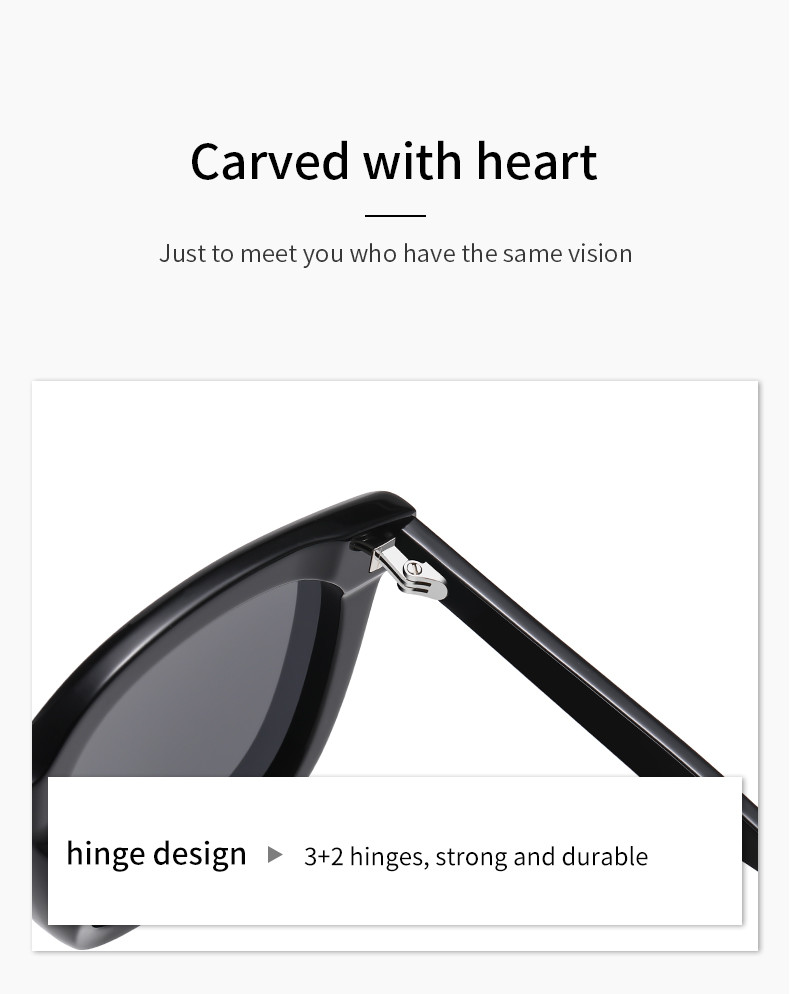Custom Polarized Acetate Sunglasses Unisex Handmade UV400 Protection