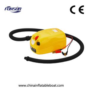 Wholesale 12V DC Liquid Crystal Inflatable Boat Accessories Marine Electric Pump For Fishing Boat from china suppliers