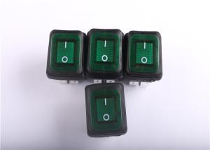 Wholesale PDST Green Waterproof Rocker Switch Illuminated For Medical Facilities from china suppliers