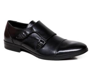 Wholesale Double Buckled Men'S Dress Shoes Italian Leather Monk Strap Shoes from china suppliers