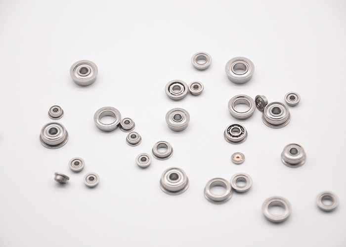 Radio Control Micro Ball Bearings , High Precision Flanged Bearings F682ZZ Size 2*5*2.3mm