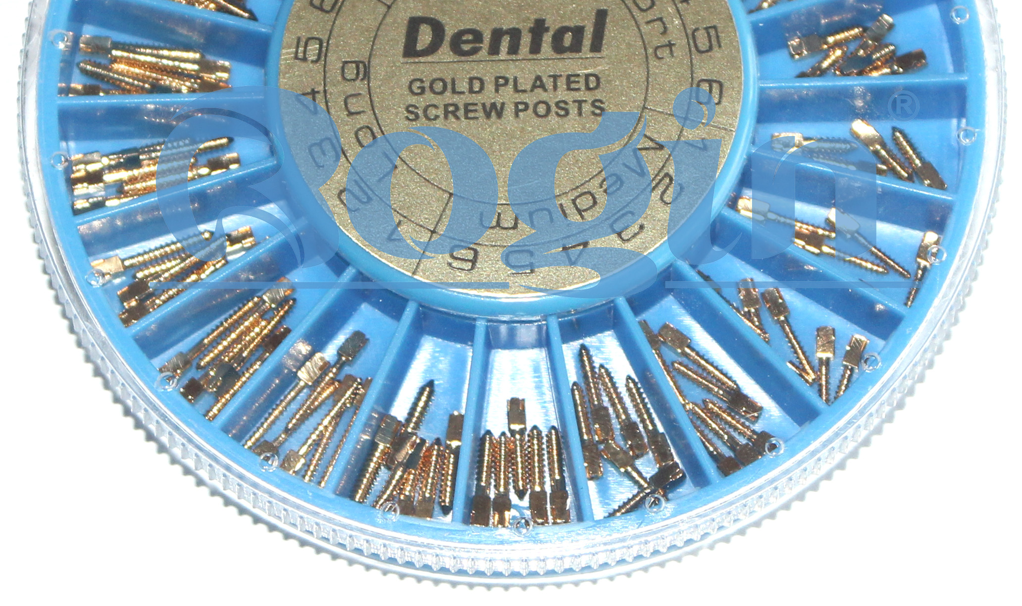 120 / 240 pcs Golden Plate metal dental implants Support OEM service