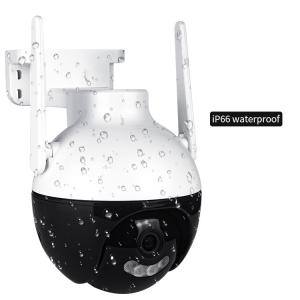 Wholesale Wireless 4k Ip66 Outdoor Waterproof Security Camera With Alarm Siren from china suppliers