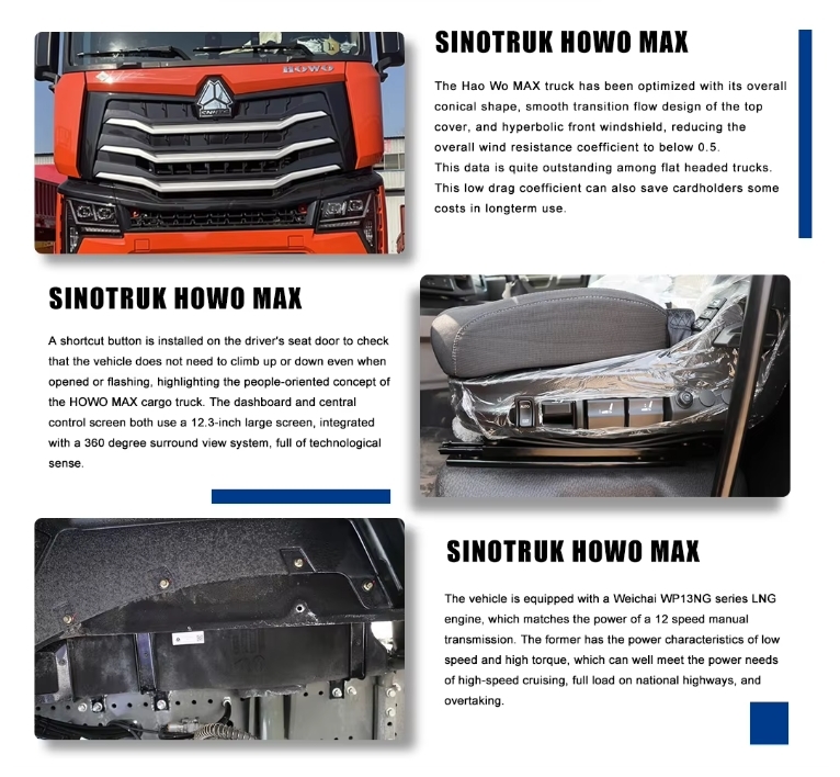 USED Howo 6*4 Tractor Trucks For Heavy-Duty Commercial Vehicles