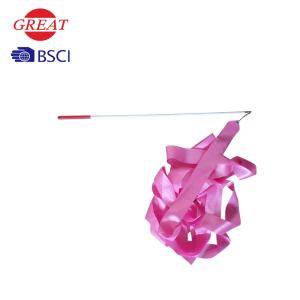 Wholesale Colorful Rhythmic Gymnastics Ribbon , 6m Gym Dance Ribbon For Kids from china suppliers
