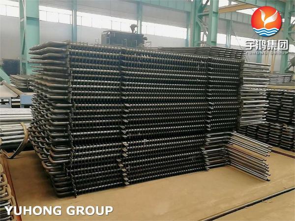 Economizer Seamless Steel Square ASME SA179 U+H Type Fin Tube Boiler Pressure